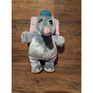 Vintage Awana Clubs International Ern E Elephant Plush Hand Puppet